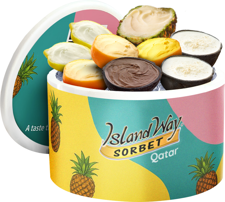 Island Way Sorbet Ice Cream Mid Majlis – 9Pcs